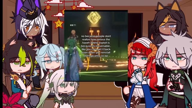 ?✨ Genshin Impact React to Kaveh Bug/Hack Glitch || Gacha Club || Original смотреть онлайн