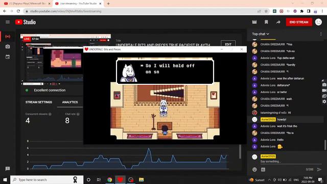 UNDERTALE BITS AND PIECES TRUE PACIFIST PLAYTHROUGH (PART 1) смотреть онлайн