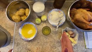 Курник открытый/песочное тесто