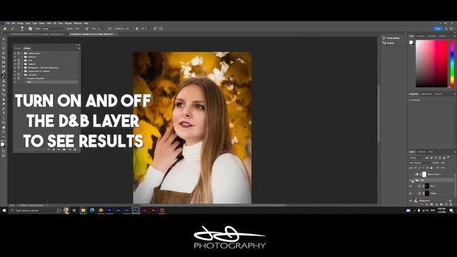 Simple Dodge and Burn in Photoshop |  Free Photoshop Action