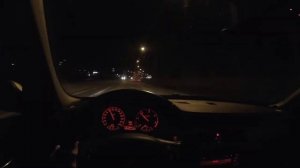 BMW E90 320d STAGE 1 | POV NIGHT DRIVE