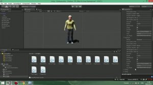Unity. Урок 2. Создание персонажа и его анимации движения.