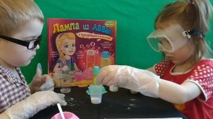 Лампа из лавы - Французские научно-познавательные опыты Науки с Буки от BONDIBON.mp4