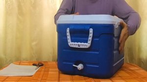 Изотермический контейнер Арктика 2000-30л, синий. Из магазина Ситилинк.