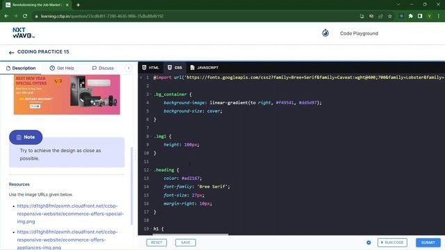 Ecommerce Website Offers Section | Coding Practice 15 | HTML CSS ...