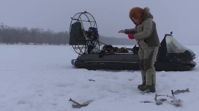 Рыбалка в глухозимье! Река Камчатка.
