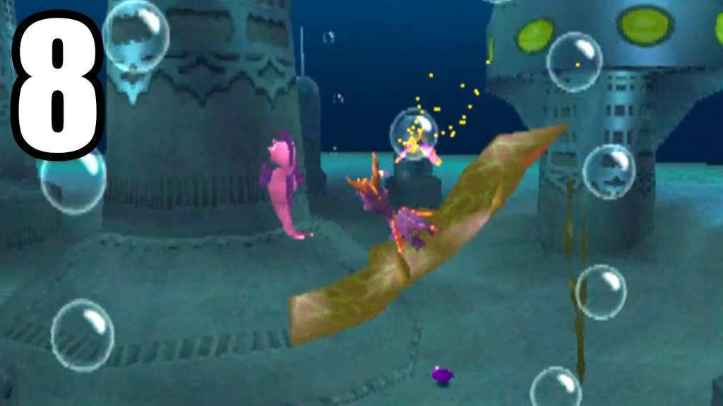 [#8 Spyro 2: Ripto's Rage!] БАШНИ АКВАРИИ (PS1)