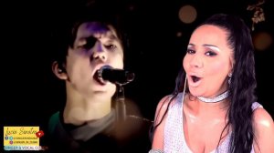 DIMASH "Ogni Pietra" - Olimpico Virtual Duet with LUCIA SINATRA (Vocal Coach)