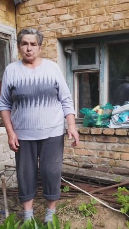 Волонтеры Подмосковья передали помощь одинокой жительнице Макеевки