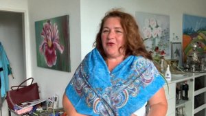 Хобби для женщин сегодня. Павловопасадский  платок. Хлопок