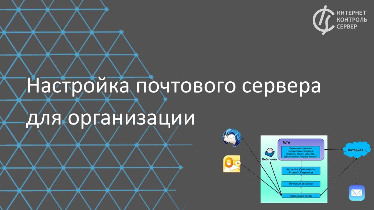 Настройка почтового сервера для организации / ИКС - российский межсетевой экран на FreeBSD