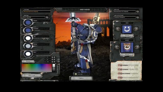 Warhammer 40,000™: Dawn of War: Dark Crusade™ - Space Marine Units смотреть онлайн