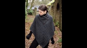 \\вязаное пончо\\ идеи как и с чем носить