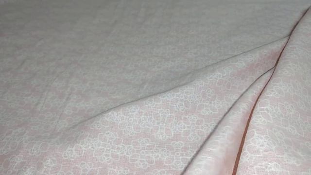 Ткань льняная ""Пыльная роза" 220 см смотреть онлайн