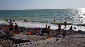 Николаевка 2019 Крым отдых/Народу валом