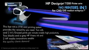 DesignJet T770 & T1200 HP Plotter
