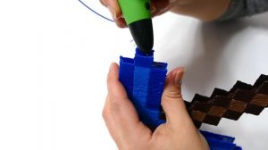 АЛМАЗНАЯ КИРКА ИЗ МАЙНКРАФТА DIY 3D РУЧКА | КОЛЛЕКЦИЯ ИГРУШЕК МАЙНКРАФТ ДОМА СВОИМИ РУКАМИ