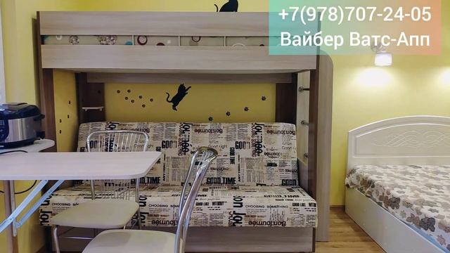 Прекрасная квартира-студия у моря ДЕШЕВО с отличным ремонтом! Для ОТДЫХА и ЖИЗНИ у МОРЯ!