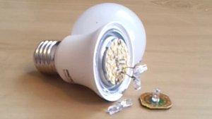 Проверка светодиодного драйвера китайской лампы.