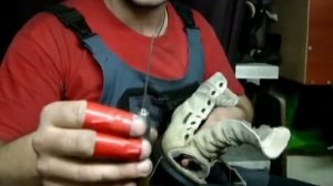 Прошивка обуви по кругу или по периметру