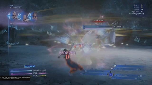 CRISIS CORE Final Fantasy VII Reunion – Cheesing Normal Mode Minerva in Under 45 Seconds ? смотреть онлайн