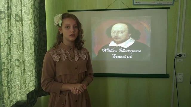 Sonet 116 by W.Shaks pear смотреть онлайн