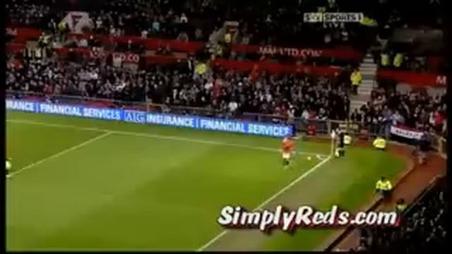 Угловой в матче Манчестер Юнайтед - Chelsea смотреть онлайн