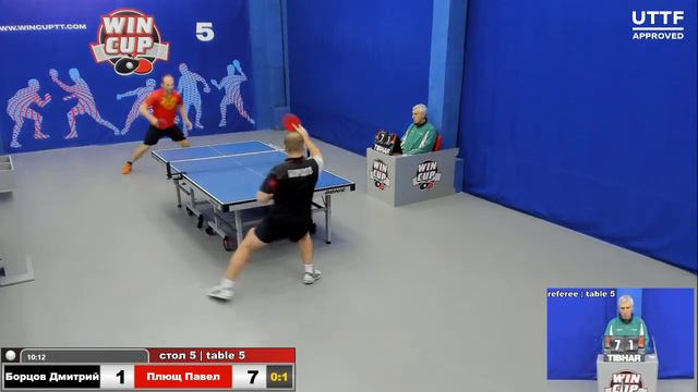 11:30 Борцов Дмитрий 0-3 Плющ Павел стол 5 ЮГ-2 23.11.20 смотреть онлайн