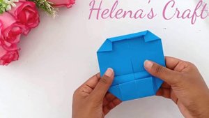 How to make Origami Bed & Bedding / Paper Bed / Origami Furniture / Easy Origami