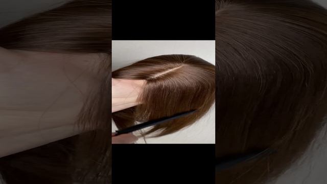 Накладка из натуральных волос