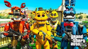 АНИМАТРОНИКИ ОГРАБИЛИ БАНК И СОРВАЛИ ОГРОМНЫЙ КУШ В ГТА 5 МОДЫ! ОБЗОР МОДА В GTA 5! ИГРЫ ВИДЕО MODS