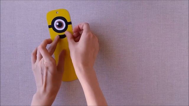 Как сделать закладку Миньон своими руками | How to make bookmark Minion DIY | My Paper Quest