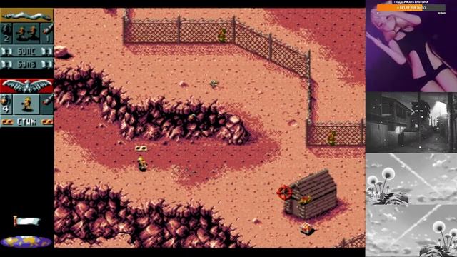 Cannon Fodder Sega Genesis| Стрим Часть 1 | Енот Енотович