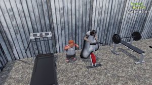 Granny Strong vs Baldi vs Evil Nun - funny horror animation parody (part 26)