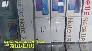 РЕДМИ ТЕЛЕФОН НАРХЛАРИ 2023 / REDMI TELEFON NARXLARI #redmi