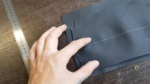 Перетяжка руля на Honda Civic в натуральную кожу. Шов елочка.