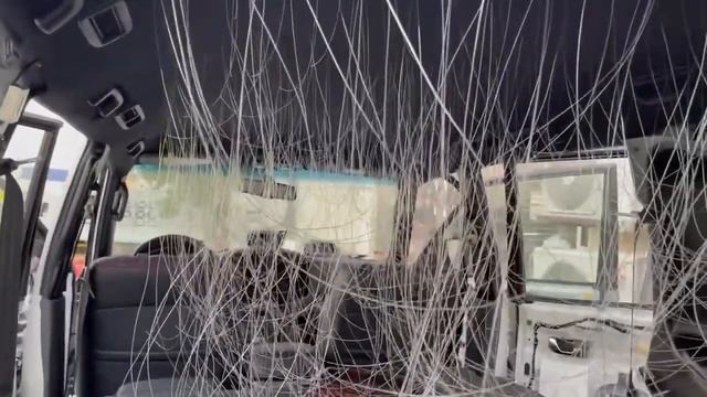 Установка звёздного неба на Mitsubishi Pajero 2019 смотреть онлайн