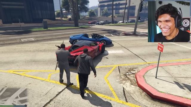 STEALING THE FERRARI in GTA 5! (#2) смотреть онлайн