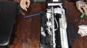отвод краски из памперса EPSON L132