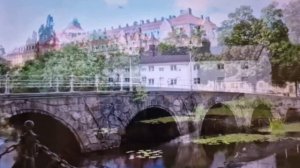 Город Эребру Швеция.