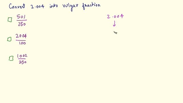 QT 23 Converting Non recurring Decimal to Simple Fractios смотреть онлайн