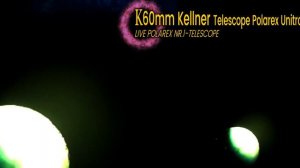 K60mm Kellner Telescope SEE=MOON Polarex Unitron