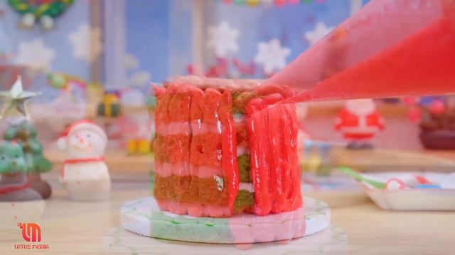 🦄 Magical Rainbow Cake 🌈 Colorful Miniature Rainbow Unicorn Cake Decoration | Tiny Cakes Recipe