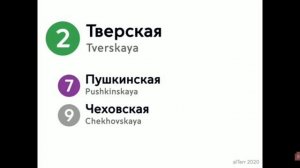 Информатор Замоскворецкой линии Павелецкая Белорусская