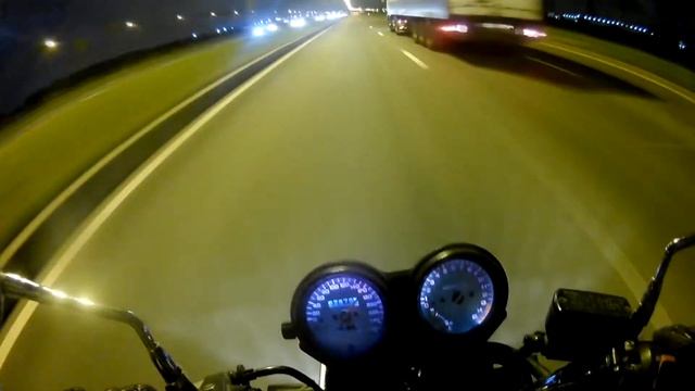 Honda Hornet F. Вечерний прохват смотреть онлайн