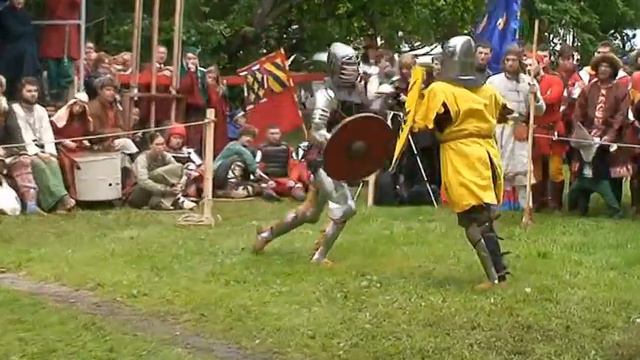 Новгород 2009 "Ганзейские дни" турнир щит меч 3 часть смотреть онлайн