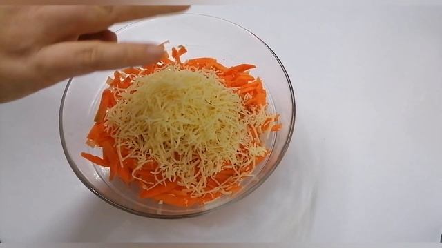 Три Рецепта Салатов с морковкой. Салат Обжорка. Морковь по корейски.