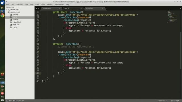 VueJS 2 CRUD with php and MySQL in Bangla: Part-3/3