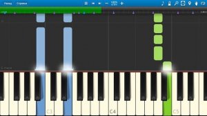 Никита Малинин - Котёнок (на пианино Synthesia)