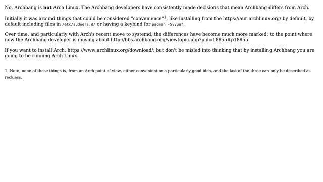 Unix & Linux: Is ArchBang just Arch Linux + Openbox? (3 Solutions!!) смотреть онлайн